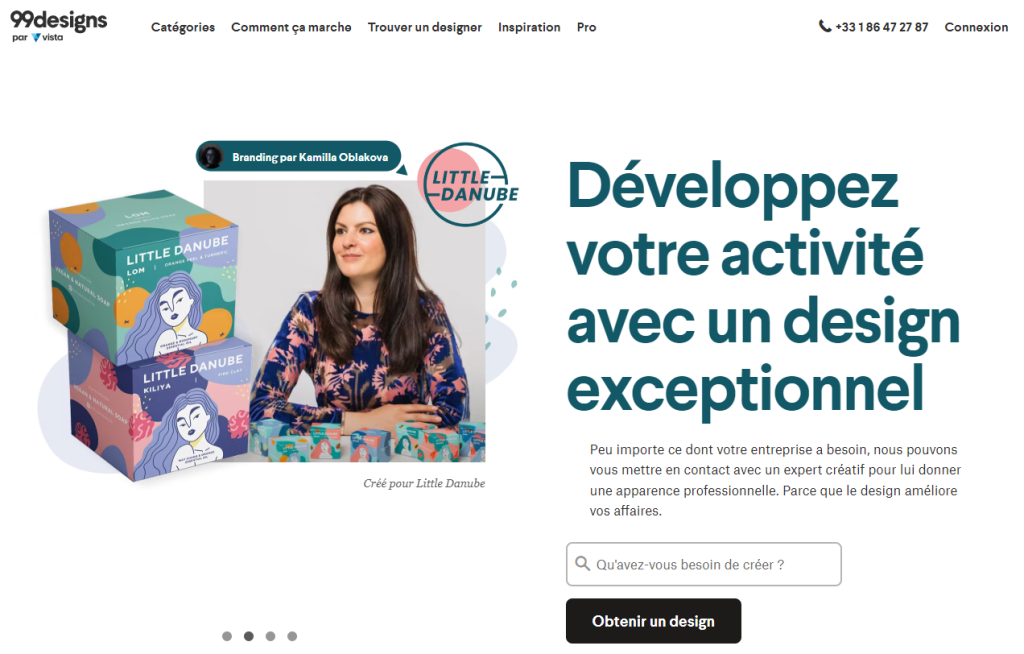 plateformes freelance 99designs